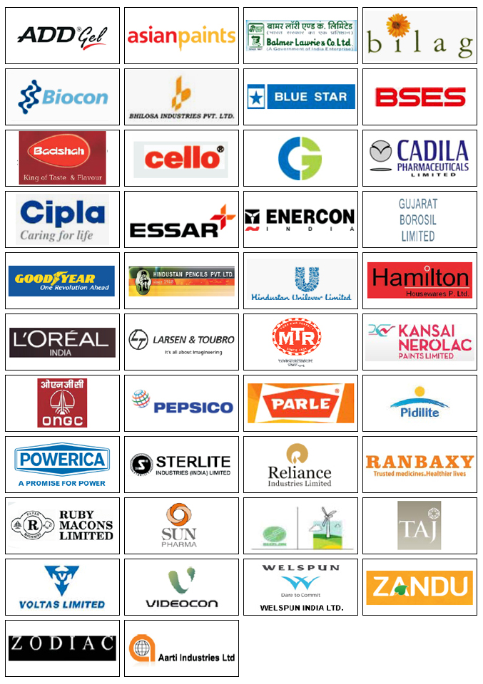 Divakaran Storage and Handling Systems Corporate Clients Matrix